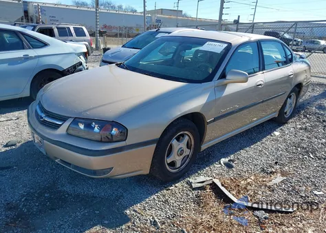 2000 Chevrolet Impala Ls из США, поврежденный, VIN 2G1WH55K0Y9299980